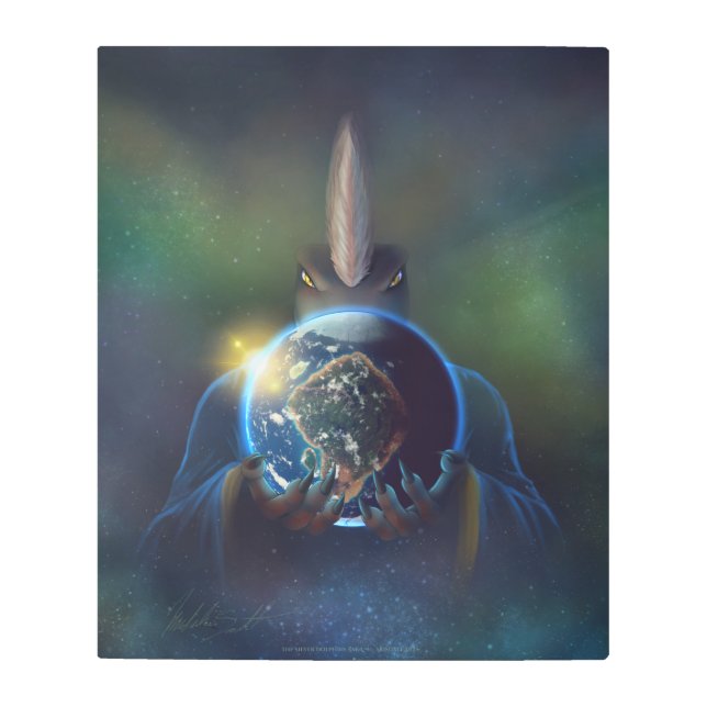 TSDS King of Earth   Metal Print (Front)