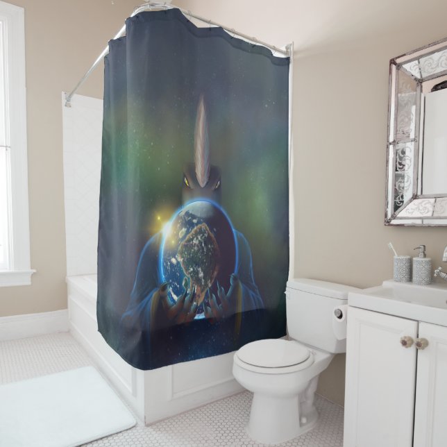 TSDS King of Earth       Shower Curtain (In Situ)
