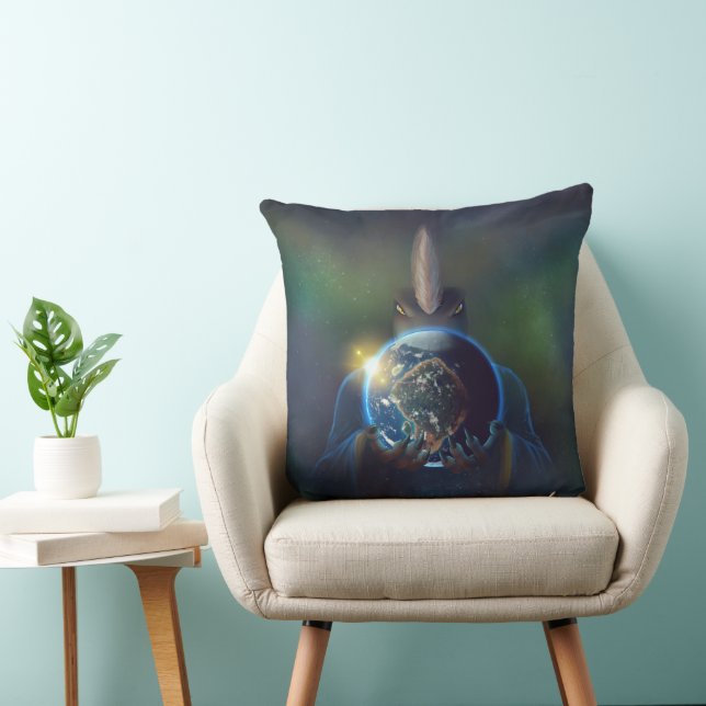 TSDS King of Earth    Throw Pillow (Chair)