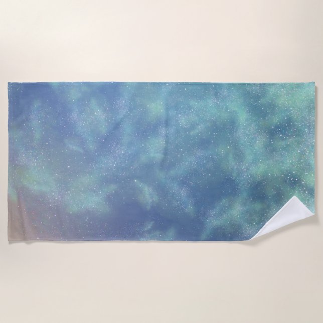 TSDS: Miral Akemi Cover Art Background Beach Towel (Front)