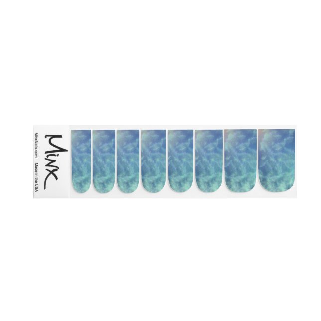 TSDS: Miral Akemi Cover Art Background Minx Nail Art (Left Hand)