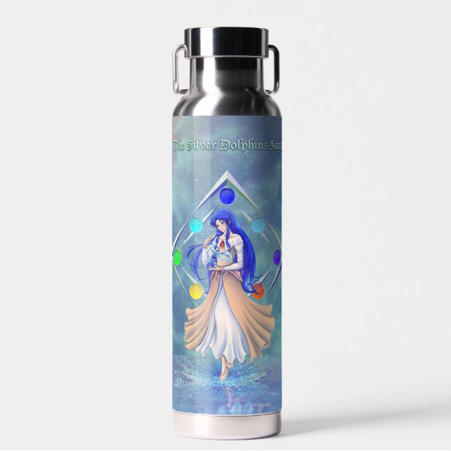 TSDS: Miral Akemi Cover Art Solo Water    Bottle (Front)