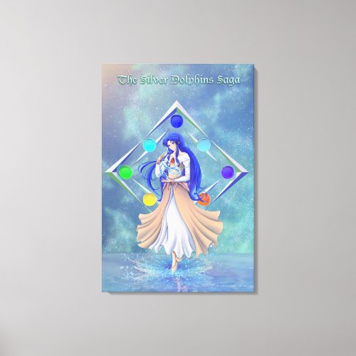 TSDS Miral Akemi Cover Art Solo Water Canvas Print