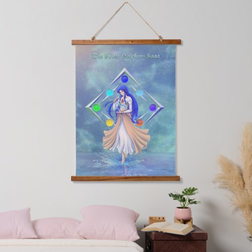 TSDS Miral Akemi Cover Art Solo Water   Hanging Tapestry