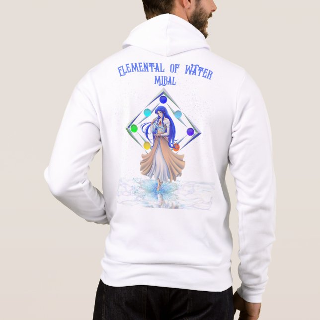TSDS: Miral Akemi Cover Art Solo Water   Hoodie (Back)