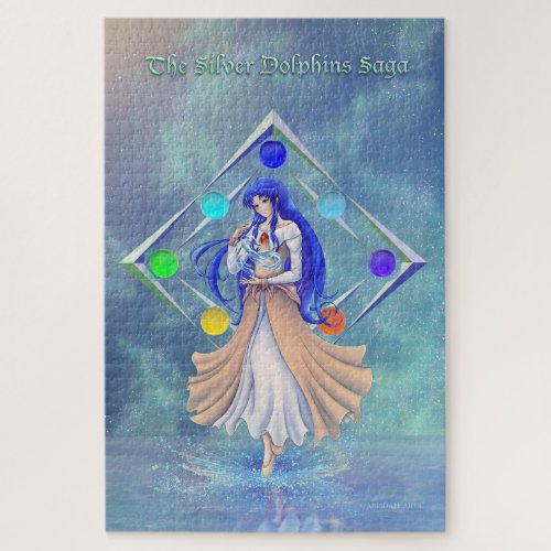 TSDS Miral Akemi Cover Art Solo Water  Jigsaw Puzzle