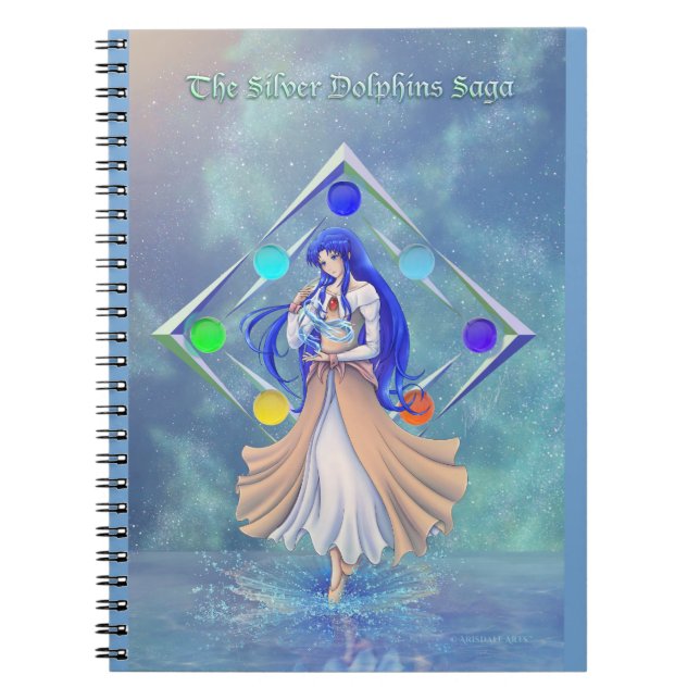 TSDS: Miral Akemi Cover Art Solo Water   Notebook (Front)