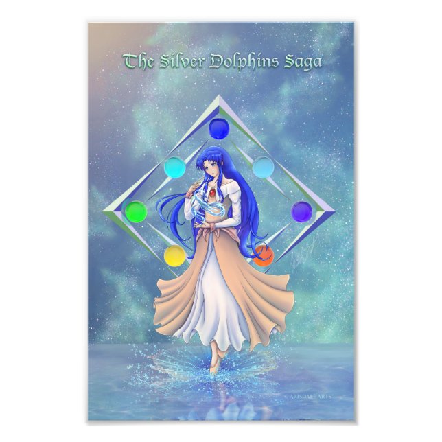 TSDS: Miral Akemi Cover Art Solo Water  Photo Print (Front)