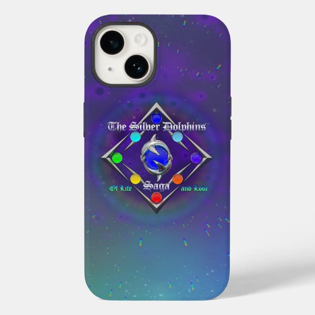 TSDS: Of life and Love Logo Blue and Green   Case-Mate iPhone Case (Back)