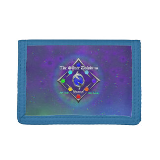 TSDS: Of life and Love Logo Blue and Green Trifold Wallet