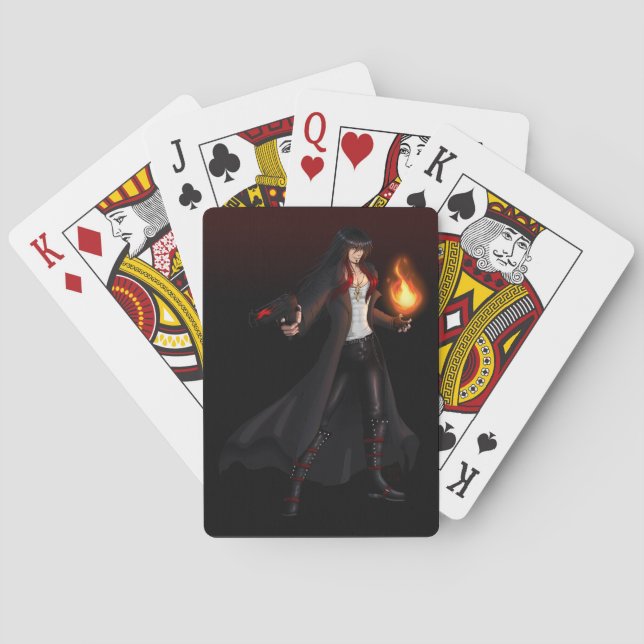 TSDS: Seth, God of Chaos Poker Cards (Back)