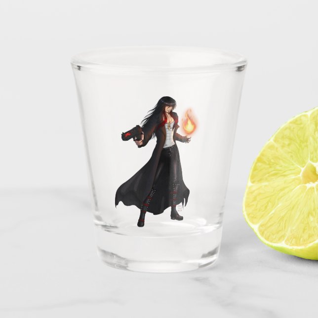 TSDS: Seth, God of Chaos Shot Glass (Front)