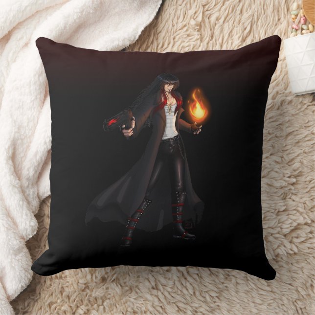 TSDS: Seth, God of Chaos Throw Pillow (Blanket)