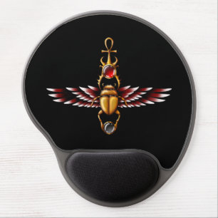 TSDS: Seth's Scarab Coat Graphic Gel Mouse Pad