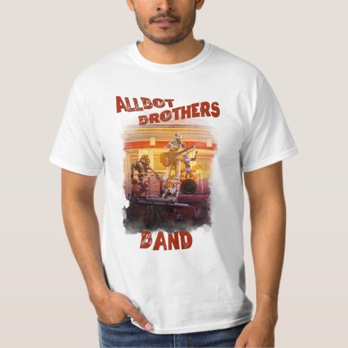 Tshirt Allbot Brothers Band  Bobs Saucer Repair