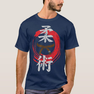 Tshirt - Brazillian Jiu-jitsu Bjj Brown belt Japan