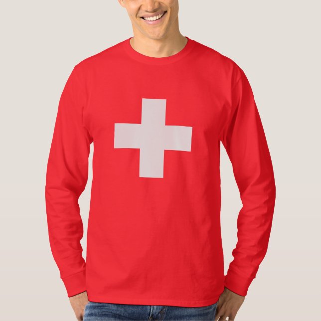 TShirt Cross Switzerland (Front)
