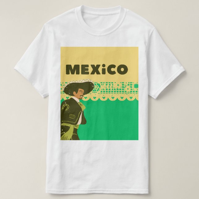 Tshirt for men mexico (Design Front)