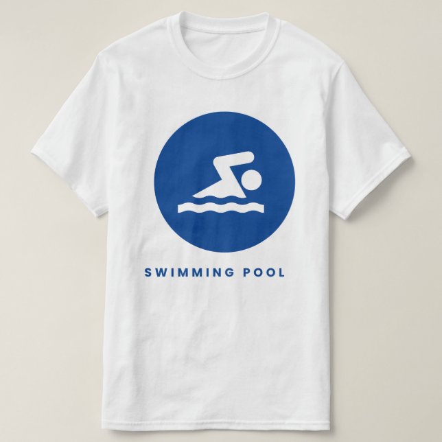 Tshirt for men pool  (Design Front)