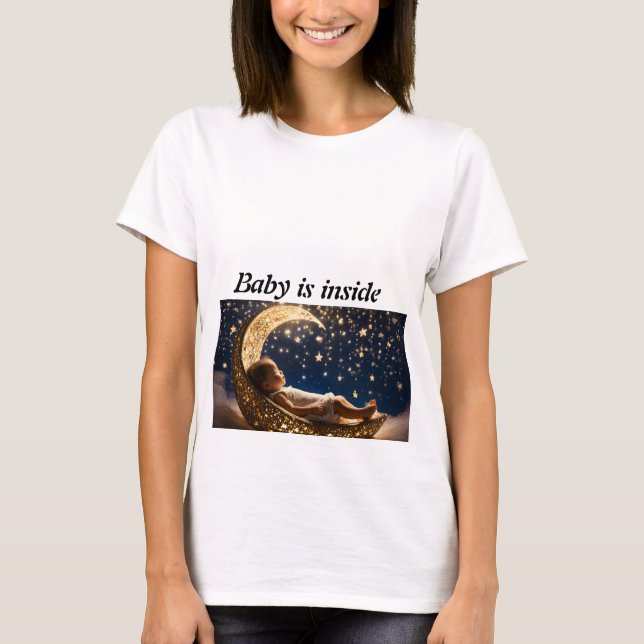 Tshirt for pregnant women (Front)