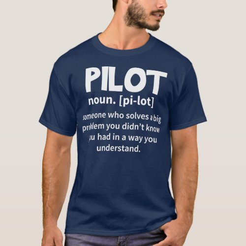 TShirt Funny Pilot DefinitionTShirt 