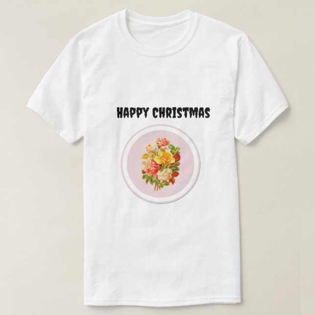 Tshirt happy Christmas (Design Front)