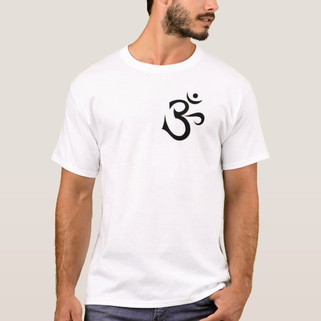 Tshirt with Om image (Front)