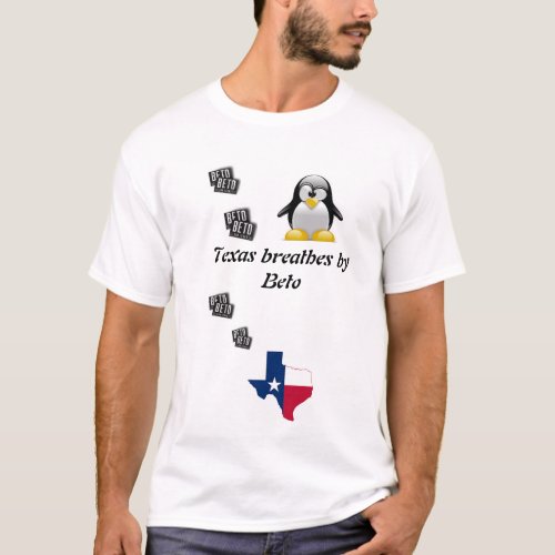  TSHIST Texas breathes by Beto VOTE TO BETOOO 2022 T_Shirt