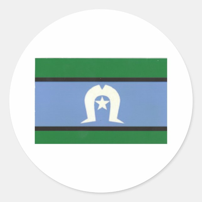 TSI Flag Classic Round Sticker (Front)