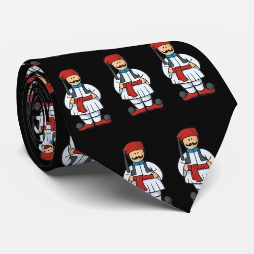 Tsolias Cartoon Pattern Neck Tie