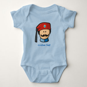 Tsolias Head Baby Bodysuit