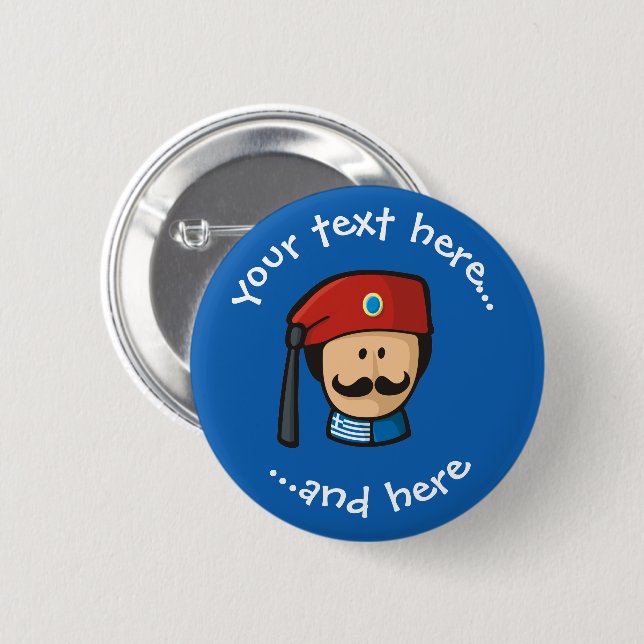 Tsolias Head Button (Front & Back)