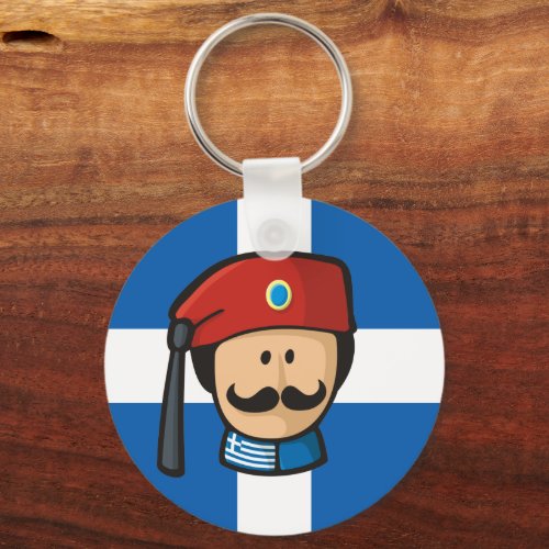 Tsolias Head Keychain