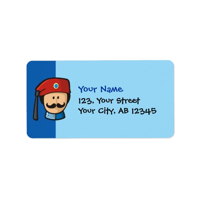 Tsolias Head Label (Front)