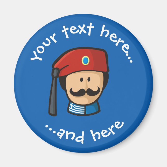 Tsolias Head Magnet (Front)