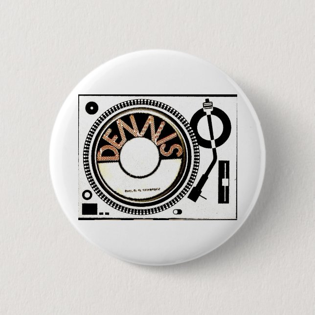 TST /DENNIS BRAND BUTTON (Front)