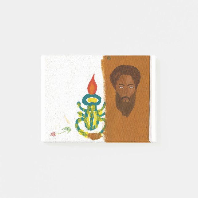 TST /FLO ART POST-IT NOTES (Front)
