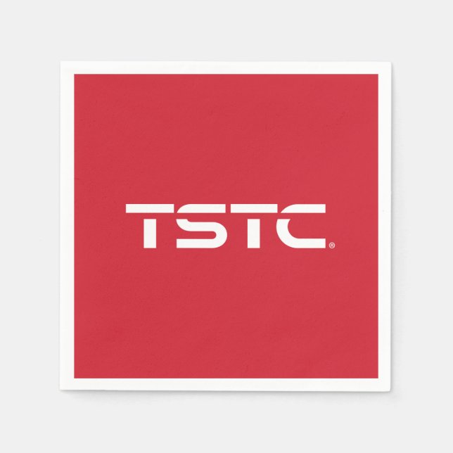 TSTC Block Logo Napkins (Front)