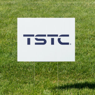 TSTC Block Logo Sign