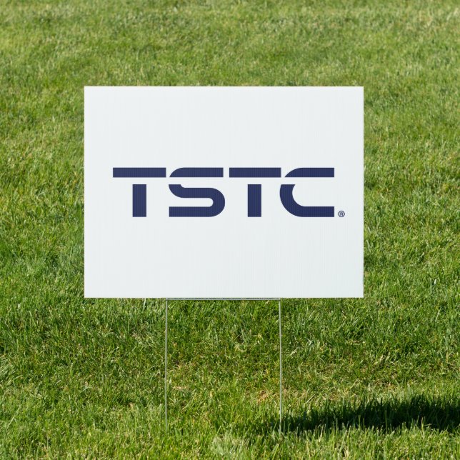 TSTC Block Logo Sign (Insitu)