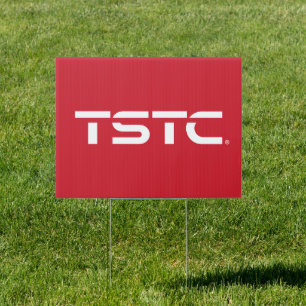TSTC Block Logo Sign