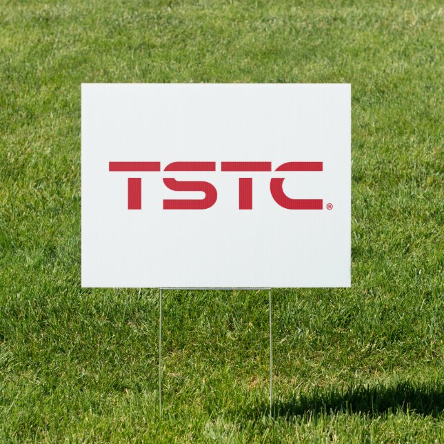 TSTC Block Logo Sign (Insitu)