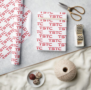 TSTC Block Logo Wrapping Paper