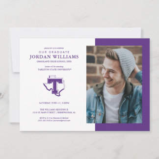 TSU | Bold Purple T Over Texas Announcement