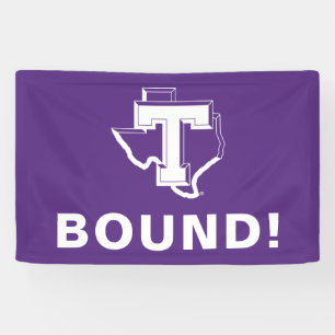 TSU   Bold Purple T Over Texas Banner