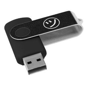 ㋡ Tsu Kana Katakana Smiling Emoji / Emoticon Flash Drive