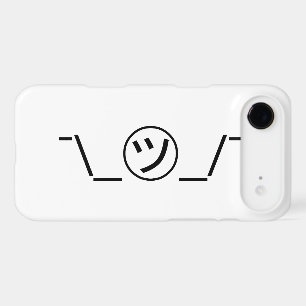 Tsu Kana Shrug Emoticon ¯\_㋡_/¯ Japanese Kaomoji iPhone 17 Air Case