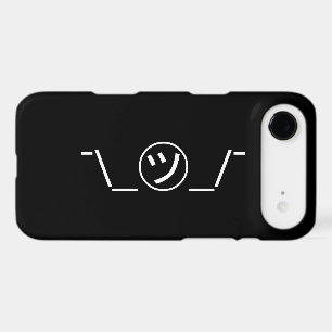 Tsu Kana Shrug Emoticon ¯\_㋡_/¯ Japanese Kaomoji iPhone 17 Air Case
