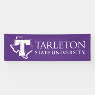TSU   Purple T & Texas with Text Banner