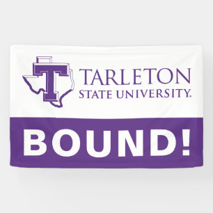 TSU   Purple T & Texas with Text Banner